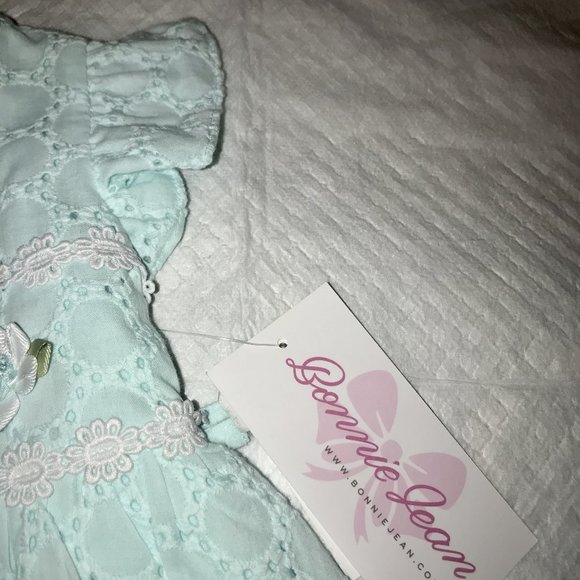 NWt Bonnie jean twirl 2t smocked sun dress Rosette - Picture 11 of 13